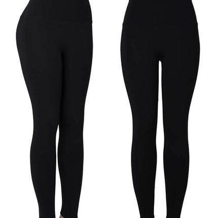 SPORTS LEGGING BUTT LIFTING INSIDE: Black