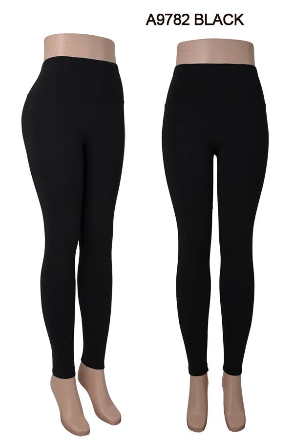 SPORTS LEGGING BUTT LIFTING INSIDE: Black