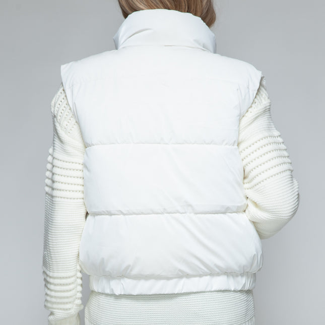 Snobbish Fine Fur Lining Quilted Vest