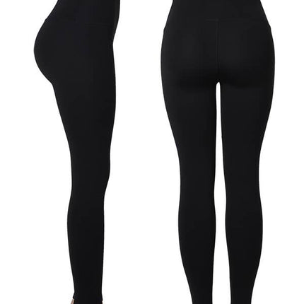 SPORTS LEGGING BUTT LIFTING INSIDE: Black