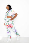 Multi/White / 1XL