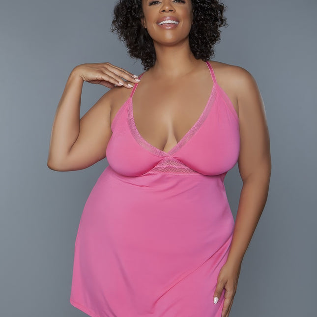 Mini-length Babydoll
