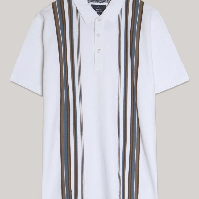Striped polo