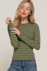 Olive/White / S