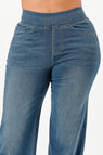 Medium wash denim / S