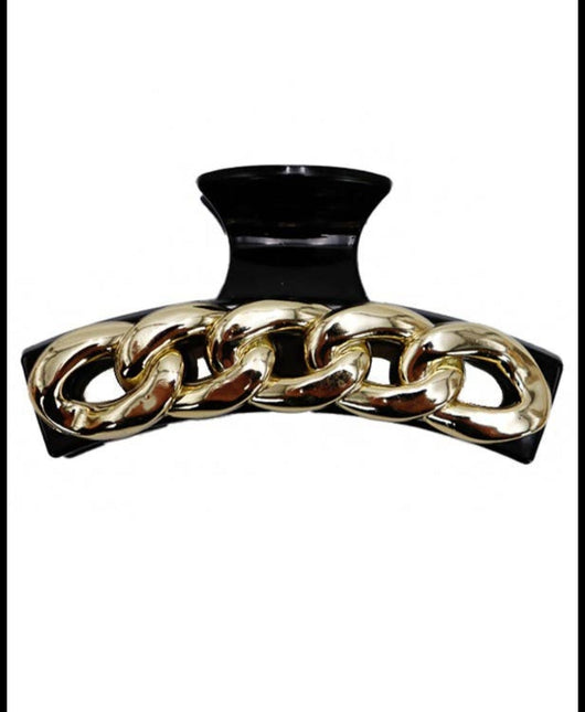 Chain Link Hairclip 2pk