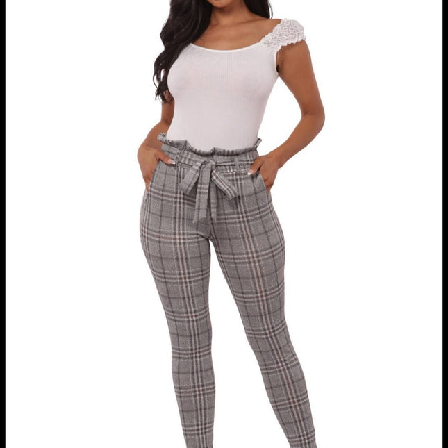 Boho Paper bag waist pants
