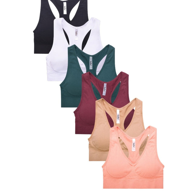 Large/X-LARGE ladies razor back sports bra seamless