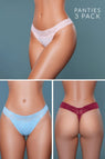 Peach/Blue/Burgundy / M