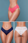 Pink/Coral/Navy Blue / S