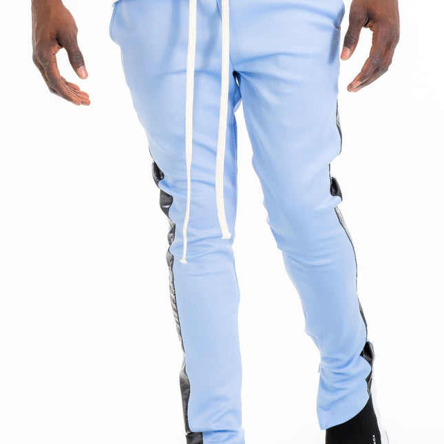 Leather Tape Track Pants