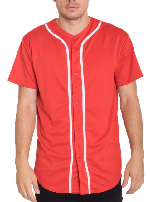 Solid Baseball T Shirt Jersey