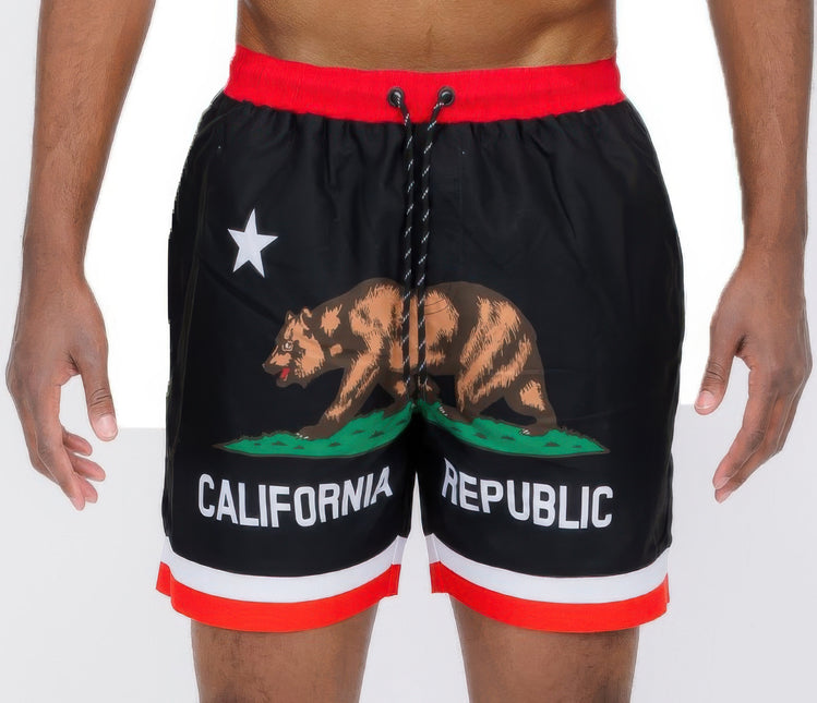 California Men's Swim Trunks
