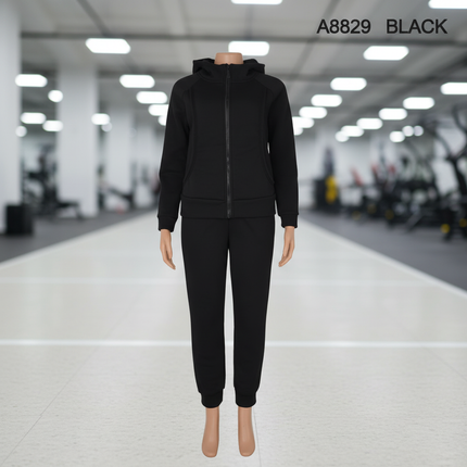 Black Hoodie Set
