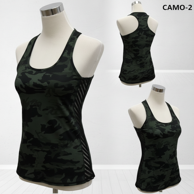 Camo Yoga Tank Top