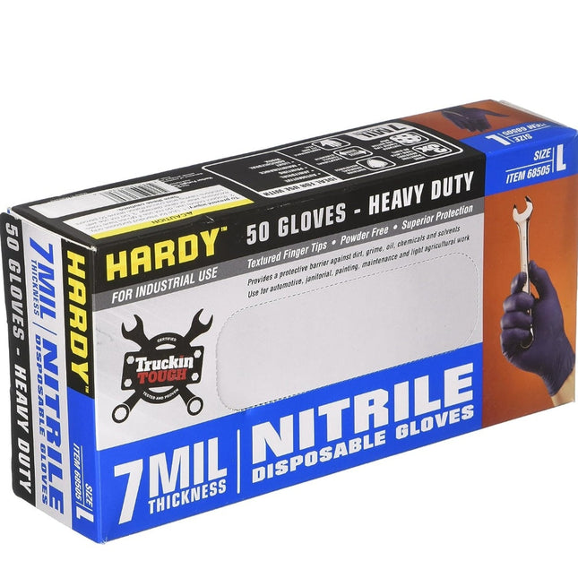 XL Disposable rubber gloves 7mil