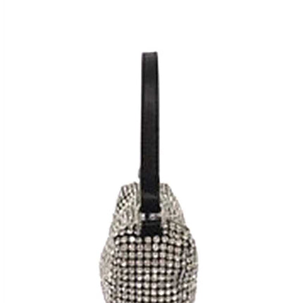 Fashion Chic Rhinestone Handle Clutch Bag