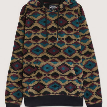 Aztec Diamond Print Pullover