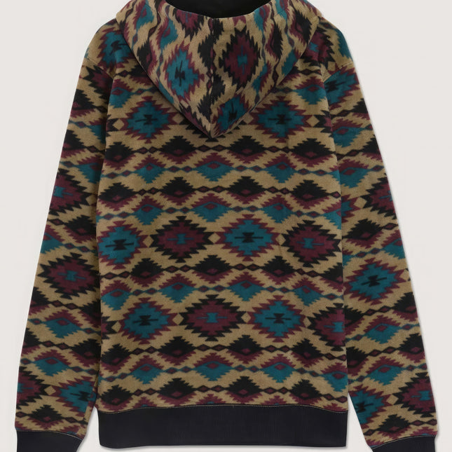 Aztec Diamond Print Pullover